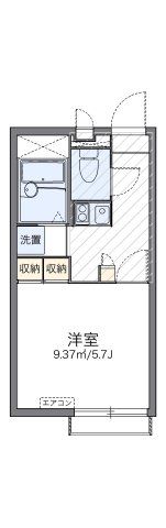 レオパレスマイルド桜町の間取り画像