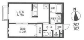 サン セレーネの間取り画像
