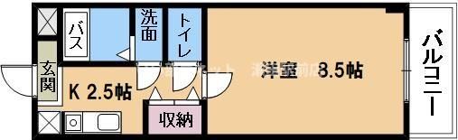 第36長栄ガーデンハイツヤマキの間取り画像