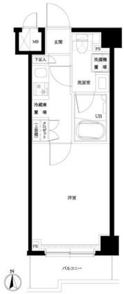 ルーブル横濱吉野町の間取り画像