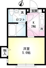 ソレイユ追浜の間取り画像