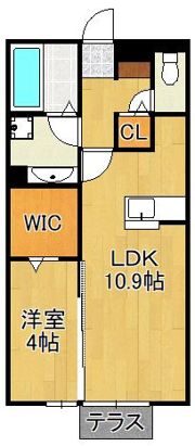 ドゥ リヴェールの間取り画像