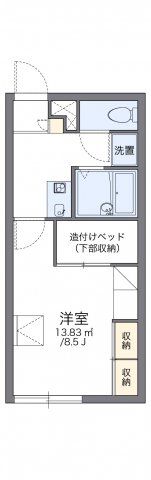 レオパレスNAGATAの間取り画像