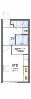 レオパレスNAGATAの間取り画像