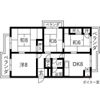 東山元町住宅 2号棟の間取り画像