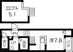カーサ フェリーチェWの間取り画像