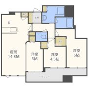 シティタワー梅田東の間取り画像