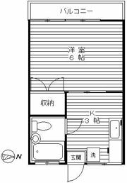 エルハイムの間取り画像