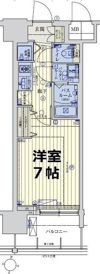 スワンズシティ梅田シエロの間取り画像