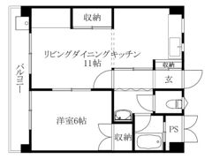 キジヤ中央ビルの間取り画像