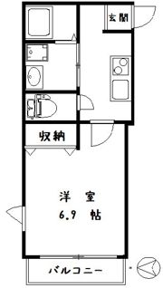 レディオ関口の間取り画像