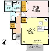 サニーコート船越Ⅰの間取り画像