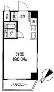 常盤台IMAハウスの間取り画像