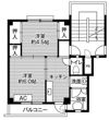 ビレッジハウス畑2号棟の間取り画像