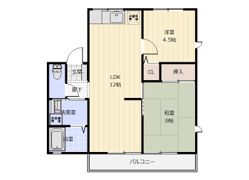 レトア大石Ⅰの間取り画像