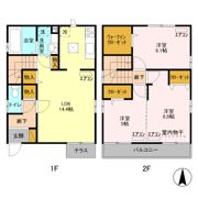 D-room向山 Bの間取り画像