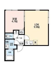 グランクオール秋葉原の間取り画像