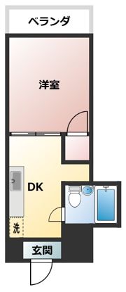 マンション ニッソーの間取り画像