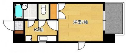 コンフォール三滝の間取り画像