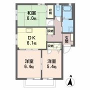 コンフォート A棟の間取り画像