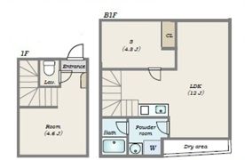 CONTEL永福町の間取り画像
