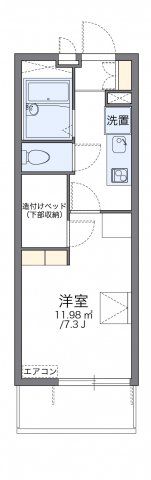 レオパレス華の間取り画像