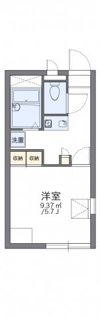 レオパレス郷の間取り画像
