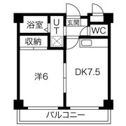 第7浦濱ビレッジの間取り画像