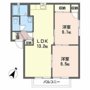 クレールT．I A棟の間取り画像