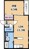ノイ オウミの間取り画像