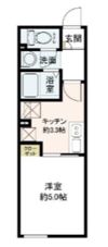 エスメラルダ日暮里の間取り画像