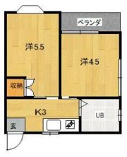 メゾン市川の間取り画像