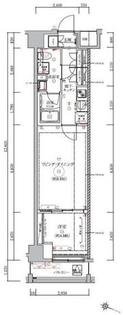 ベルシード板橋本町プレミアⅡの間取り画像