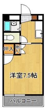 プレアール大浦の間取り画像