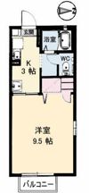 ディアス原尾島の間取り画像