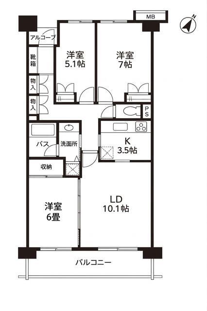 間取図