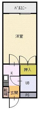 シレネコーポの間取り画像