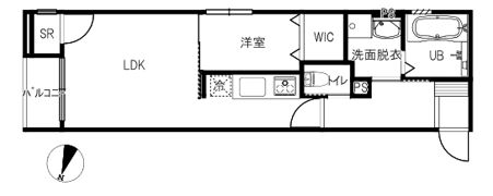 Coco dec Rassoの間取り画像