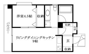 ヴェルデ・ビュー大手町の間取り画像