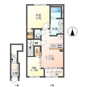 仮）朝倉町アパート新築工事の間取り画像
