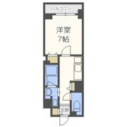 ハビテ靱センターコートの間取り画像