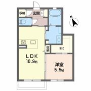 中日吉ヒルズの間取り画像
