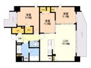 S－RESIDENCE藤崎balmの間取り画像