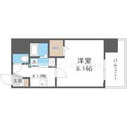 コンフォリア新梅田の間取り画像