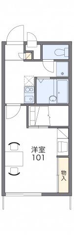 レオパレス峰南の間取り画像