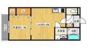 セレニティ田川北B棟の間取り画像