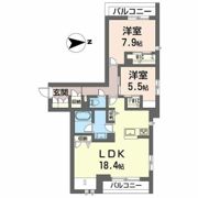 フォレナの間取り画像