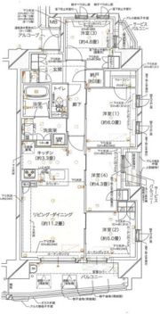ブランズ森小路の間取り画像