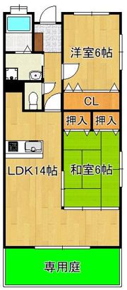サンフレアー立屋敷の間取り画像