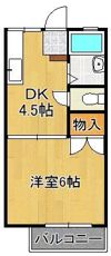 ターフ守恒の間取り画像